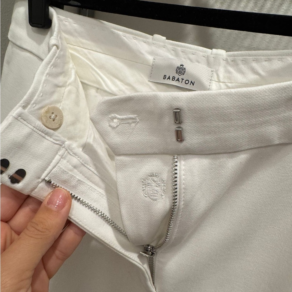 Aritzia Elegant White Pants - Picture 8 of 11